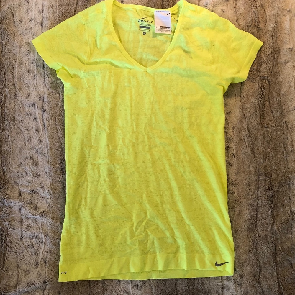Nike Dri-Fit V-Neck Tee (Women)